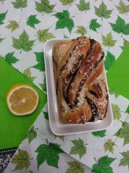 麻花式甜豆麻子麵包