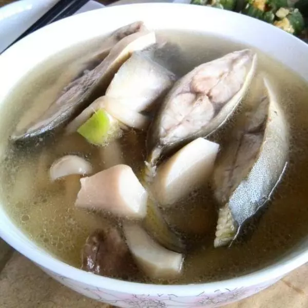 金倉魚鮮菇湯