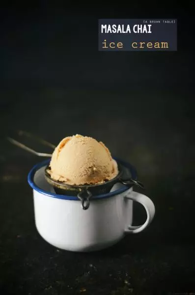 印式奶茶冰激凌（masala chai ice cream）