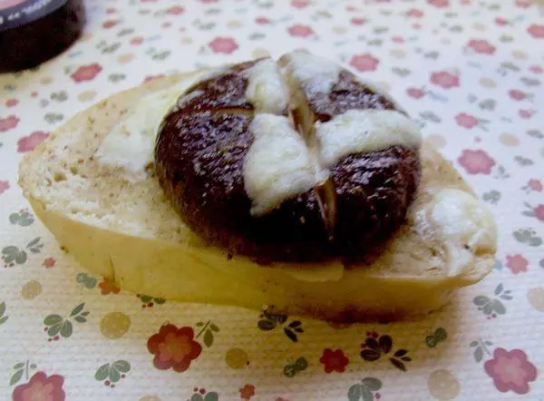 芝士香菇焗饃片