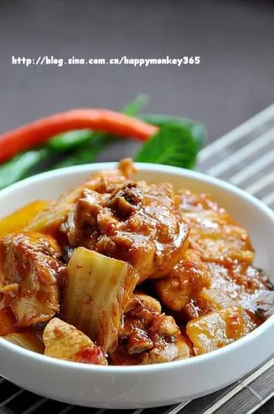 韓式泡菜雞