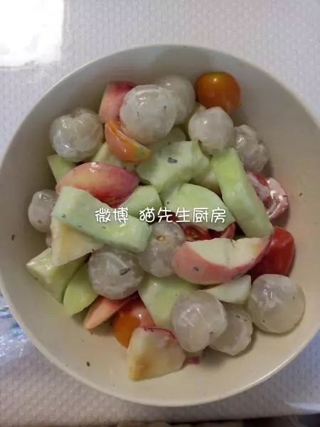 【家宴】之 荔枝沙拉