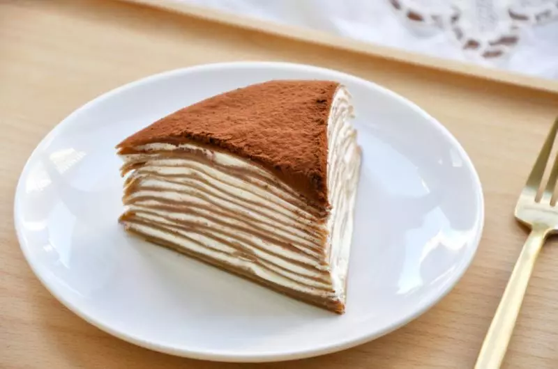 【視頻】摩卡咖啡千層蛋糕