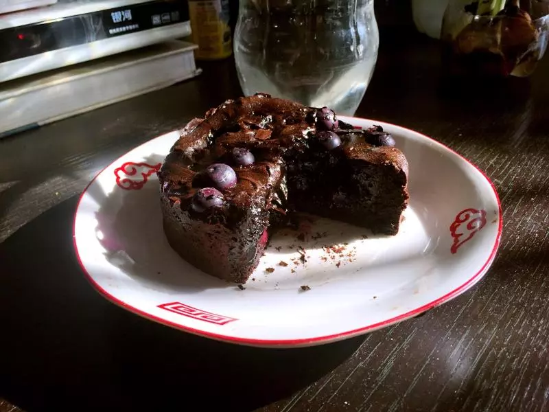 藍莓熔岩巧克力蛋糕【小島】