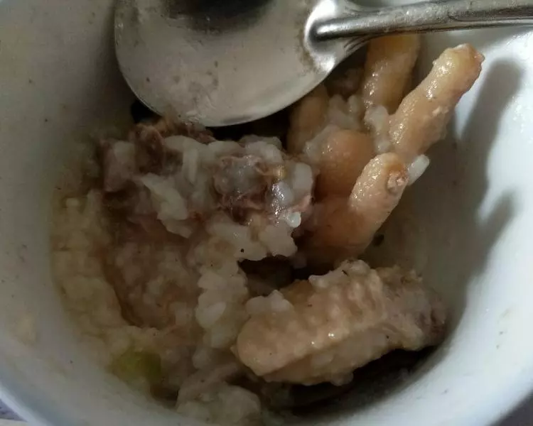香菇雞肉青菜粥