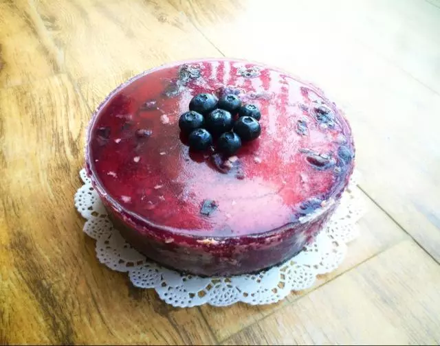藍莓蘇芙蕾輕乳酪蛋糕