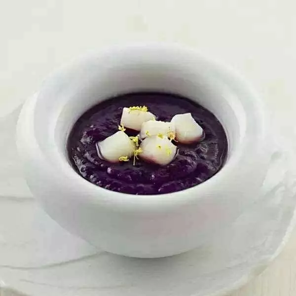 紫薯年糕羹（貝太廚房）