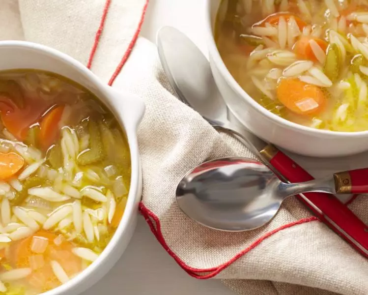 Vegetable noodle soup 美式蔬菜雞湯