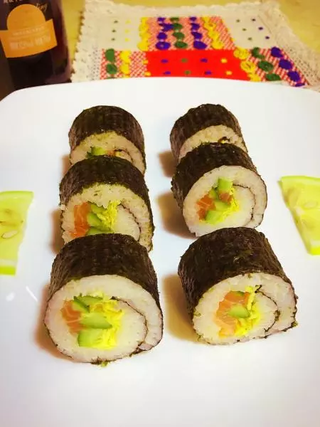 三文魚紫菜包飯