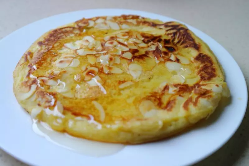 杏仁早餐薄餅 Almond pancake