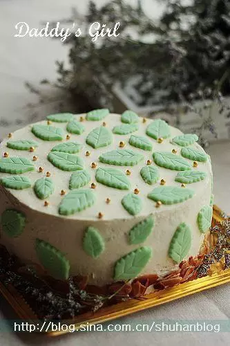 綠葉蛋糕
