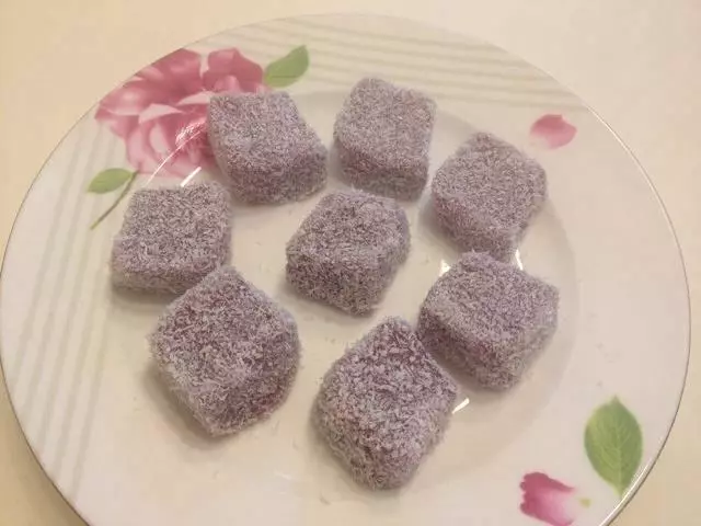 紫薯涼糕
