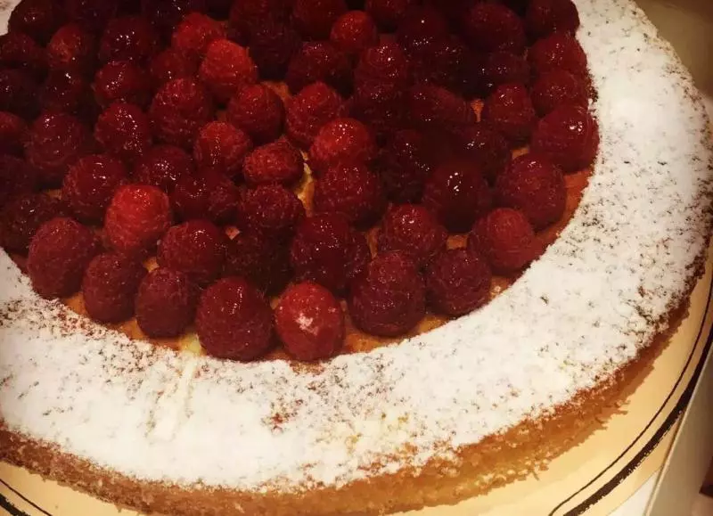 樹莓香草蛋糕