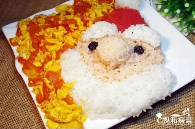 「聖誕老人」大米飯變身記