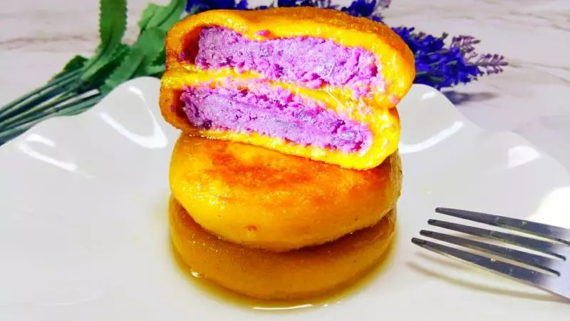 紫薯南瓜餅