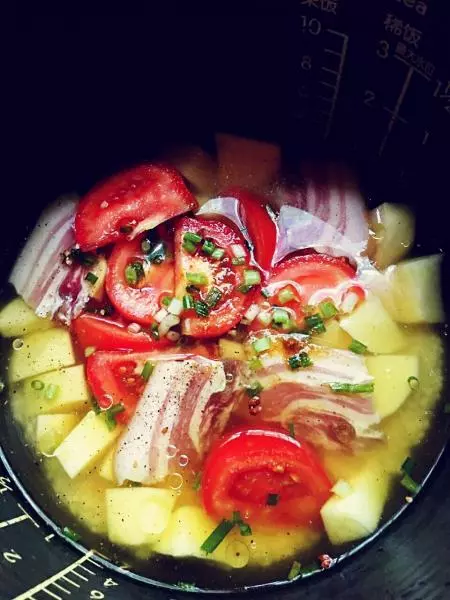 西紅柿土豆飯（電飯煲版）