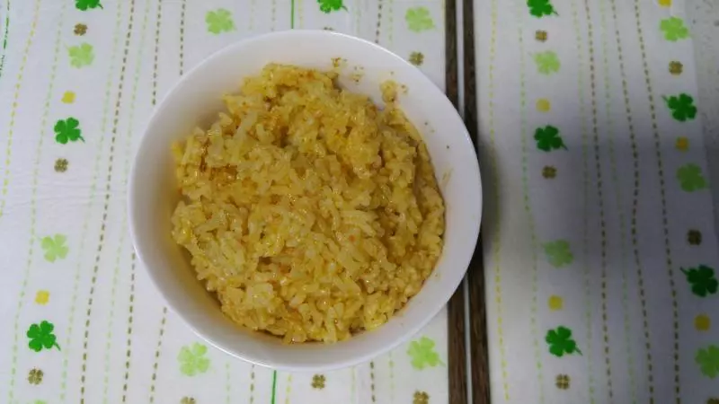 胡蘿蔔汁糙米飯