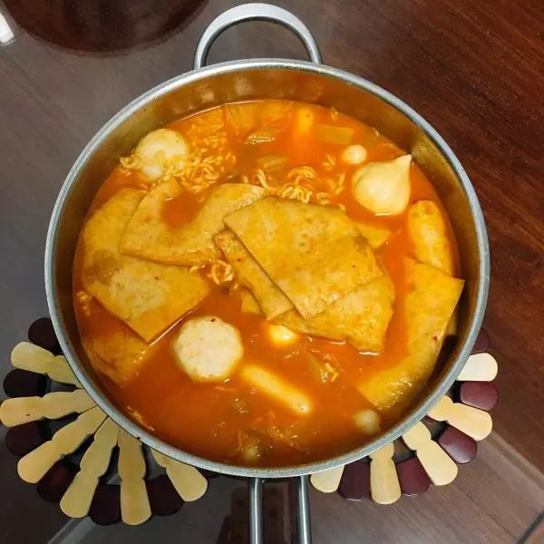 韓國芝士年糕火鍋