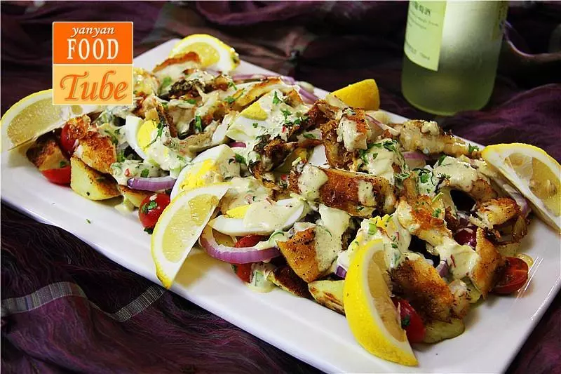 鱈魚什錦沙拉 Codfish with Salad