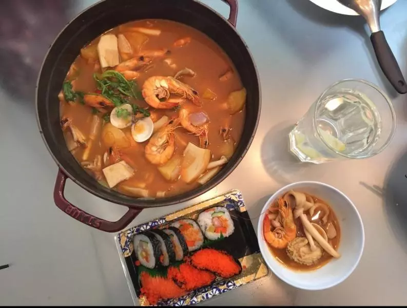泰式海鮮紅咖喱
