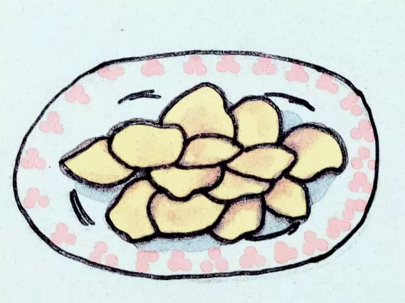 【手繪廚房】微波爐薯片
