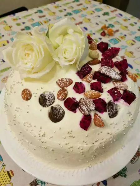 浪漫蛋糕裝飾白色系