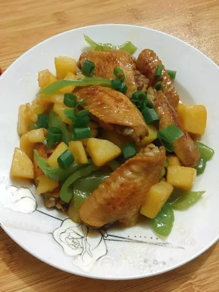 土豆青椒雞翅