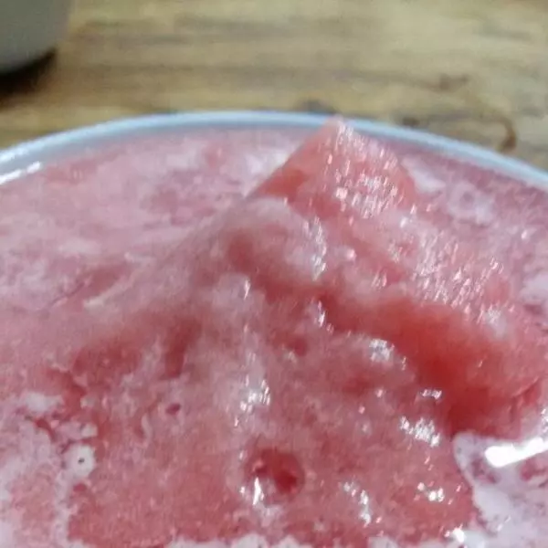 好吃的西瓜冰沙