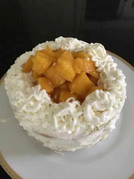 芒果鮮奶蛋糕