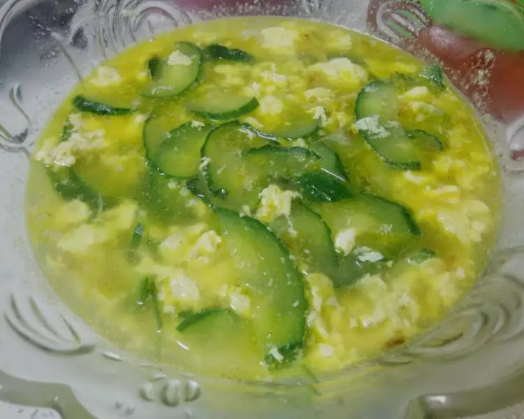 黃瓜蛋湯
