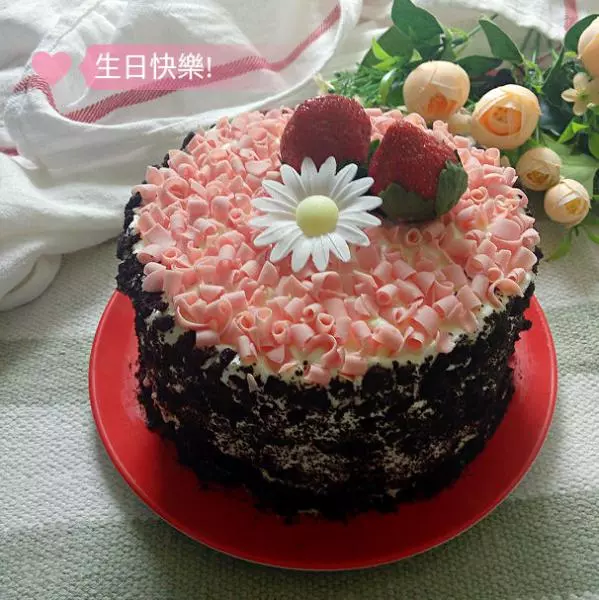 自製生日蛋糕(超簡單)