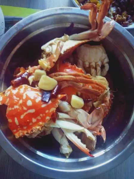 燒螃蟹
