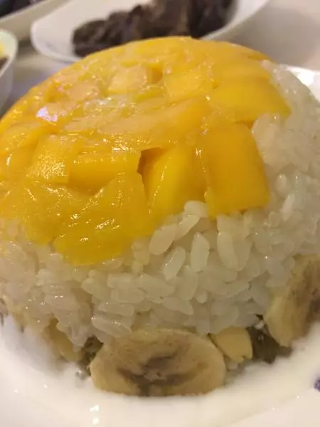 榴槤芒果八寶飯