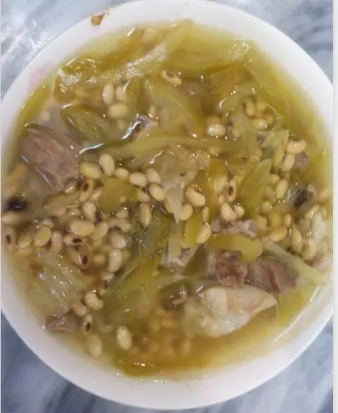 鹹菜黃豆湯