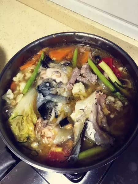 三文魚燜鍋