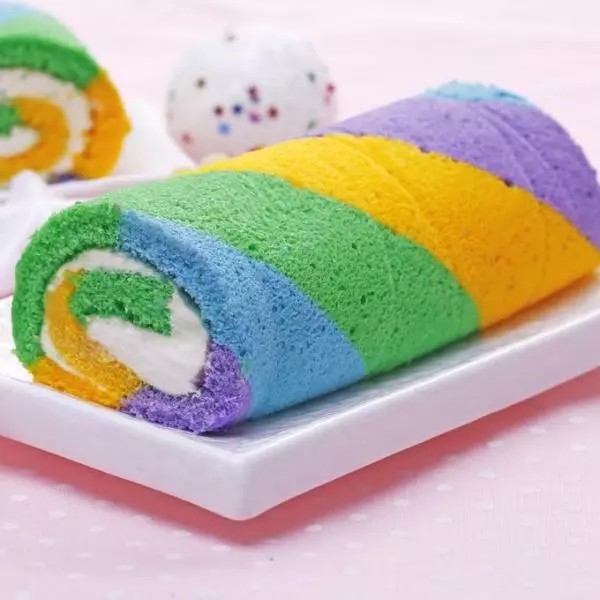 Bakingpie-彩虹蛋糕卷