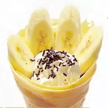 低脂香蕉冰淇淋雪糕