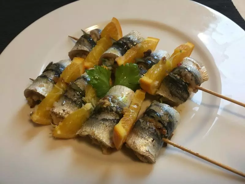 香煎沙丁魚/Sardine a beccafico