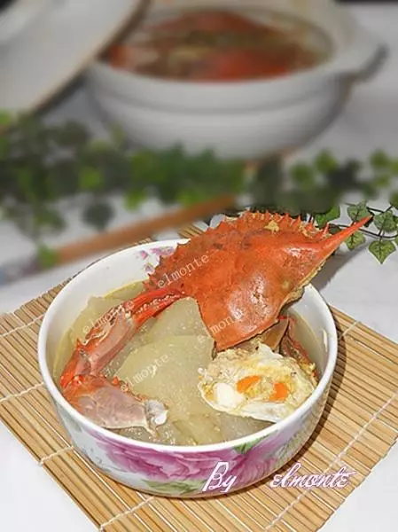 海蟹冬瓜煲