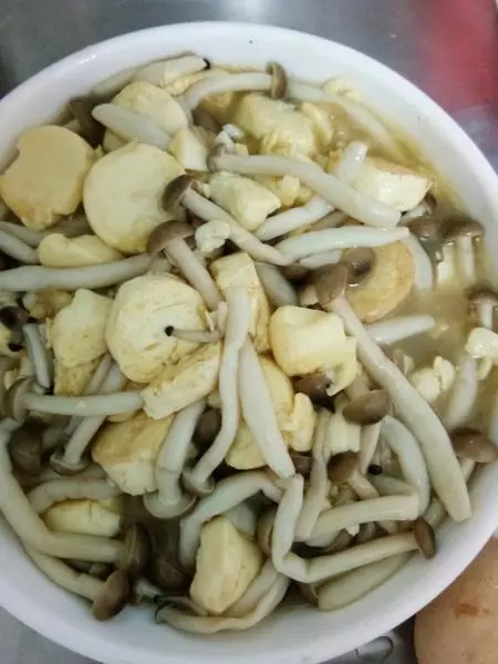 姬菇日本豆腐