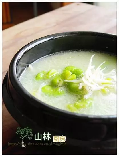 銀魚蠶豆湯