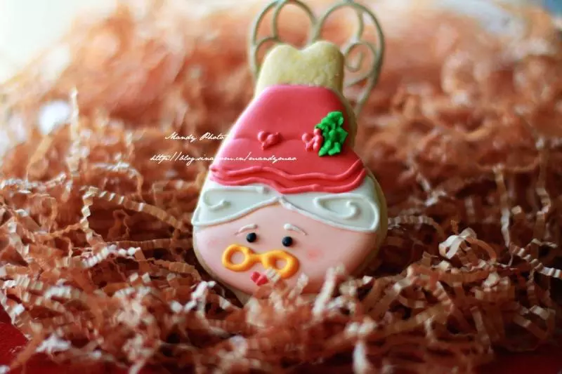#2014聖誕節#聖誕糖霜餅乾-聖誕老奶奶