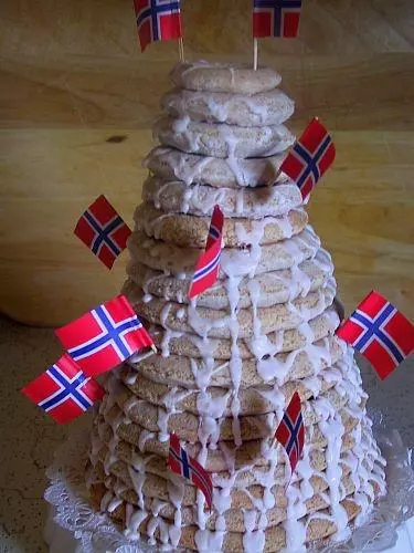 【健康甜品】挪威杏仁蛋糕環Kransekake（低碳水）