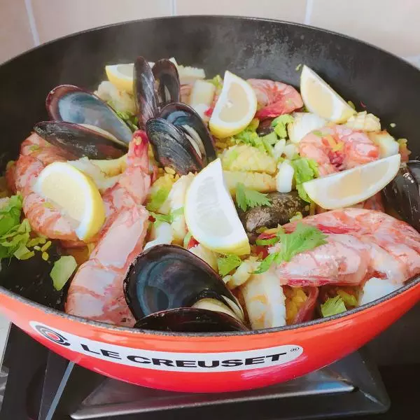 西班牙海鮮飯 Seafood Paelle