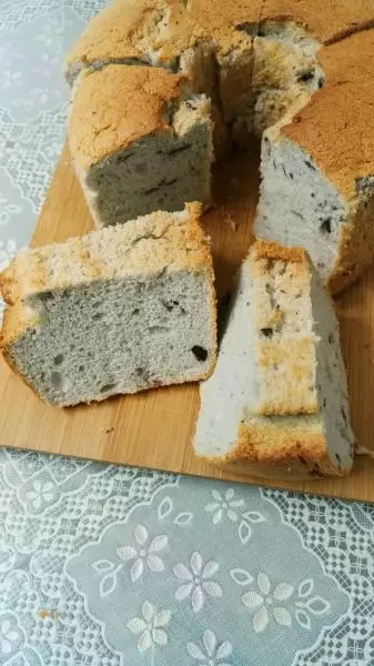 藍莓戚風蛋糕