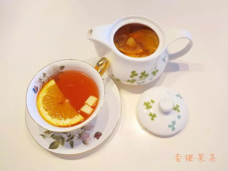 香橙果茶