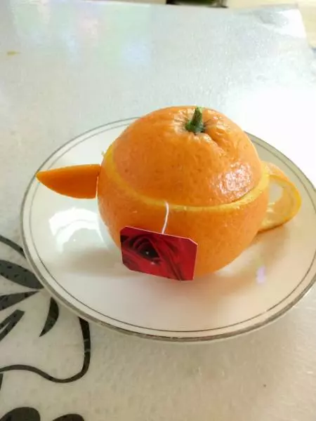 橙子小茶壺