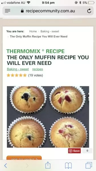 The only muffin recipe you need —-Thermomix