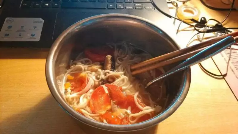 番茄湯麵