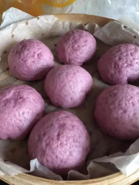 一次發酵版紫薯包